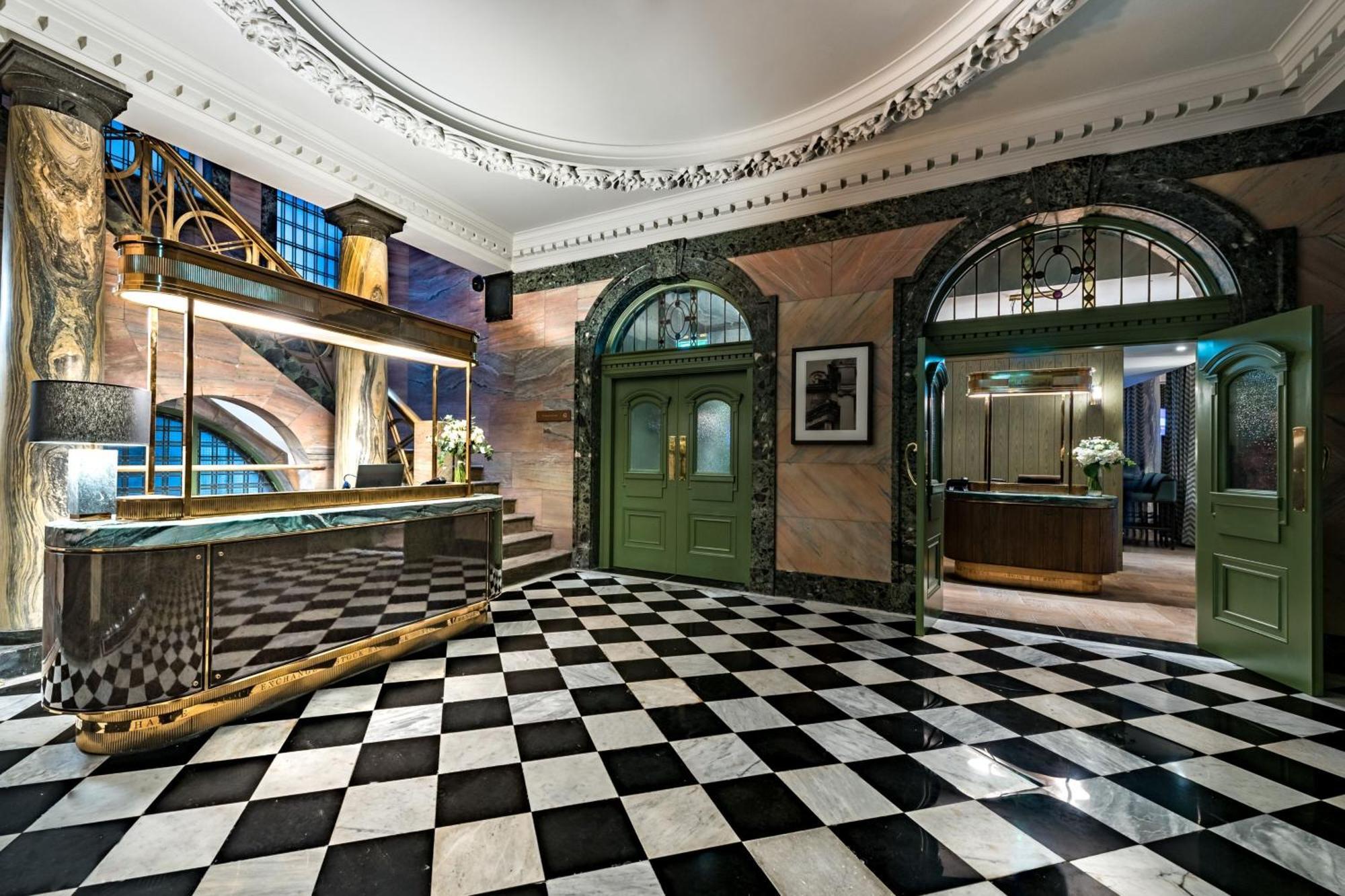 Stock Exchange Hotel, Manchester, Autograph Collection Екстериор снимка The hotel's lobby